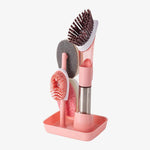 Load image into Gallery viewer, Soap Dispensing Kitchen Brush Set
