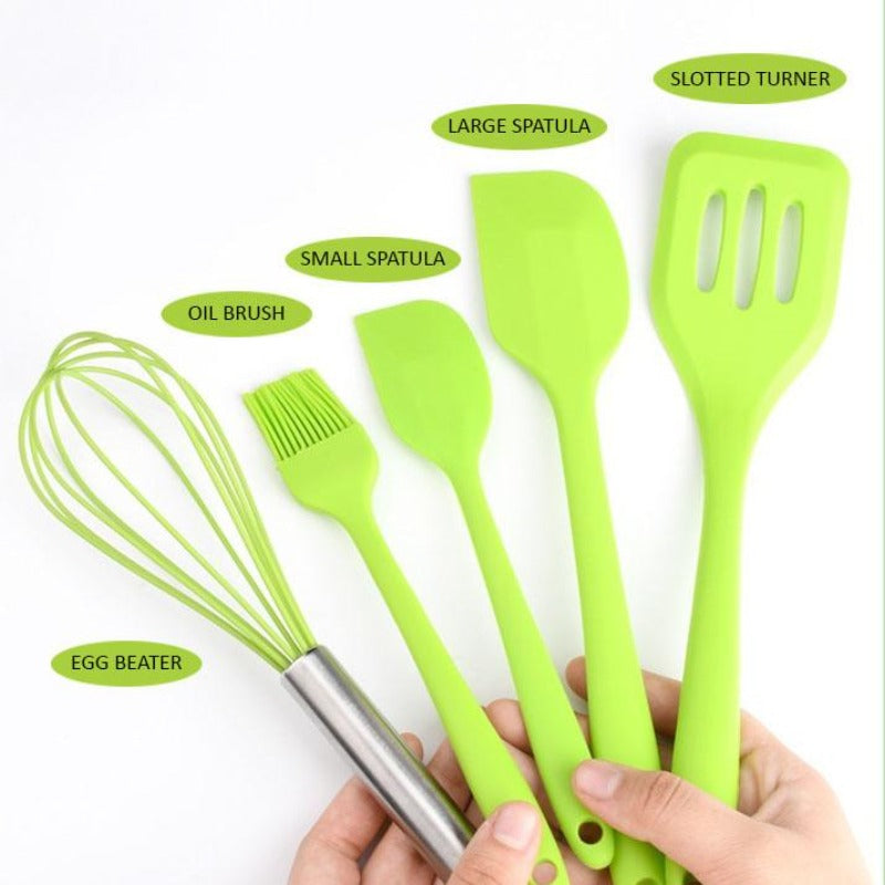 Silicone Kitchenware Set 5-piece