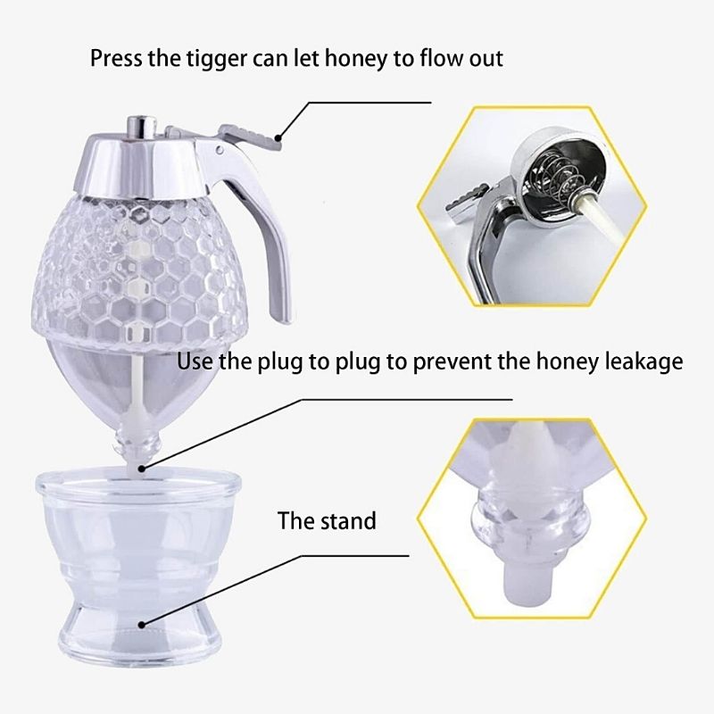 No-Drip Honey Jar