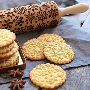 Christmas Pattern Rolling Pin