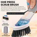 Load image into Gallery viewer, Soap Dispensing Kitchen Brush Set
