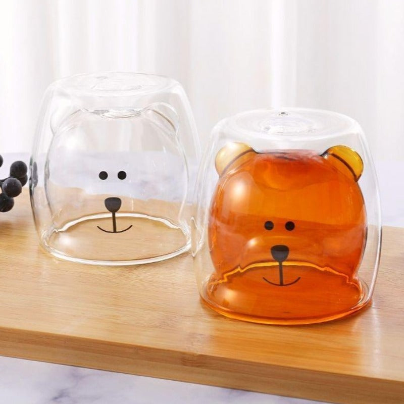 Double Wall Bear Mug