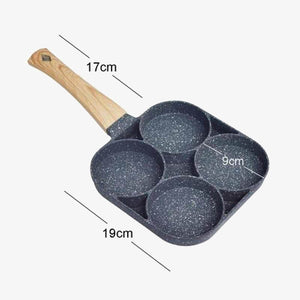 4 Hole Frying Pan